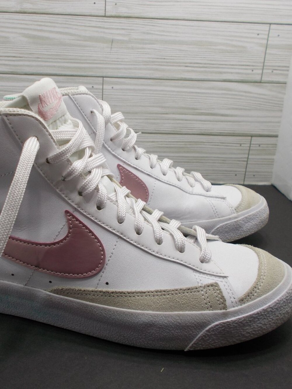 Nike DA4086-105 Blazer Mid Leather Shoes Youth 7